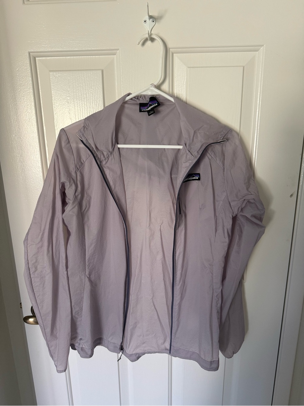 Patagonia Lightweight Windbreaker Jacket - Light Lavender